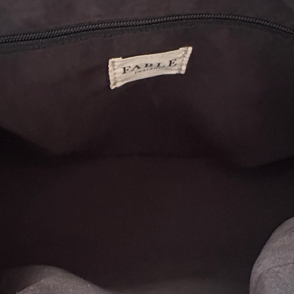 Fable England Black Floral Satchel - Picture 3 of 5